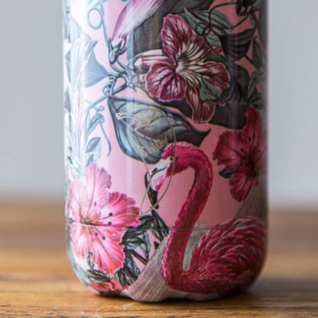 Botella Chilly´s Fio/Calor "Flamingo"