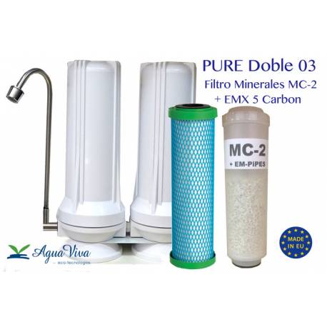 PURE Doble  -  Minerales + Cartucho EMX 5